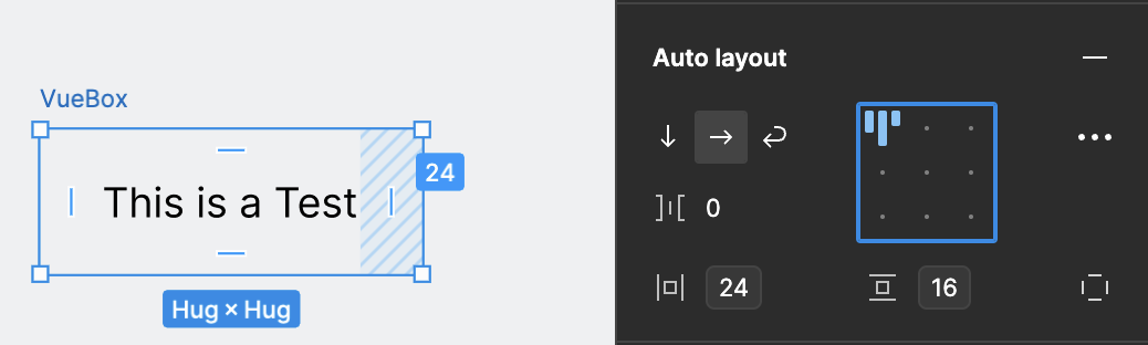 vue-box component