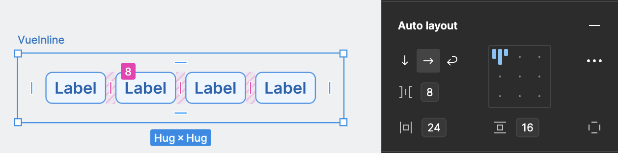 vue-inline component